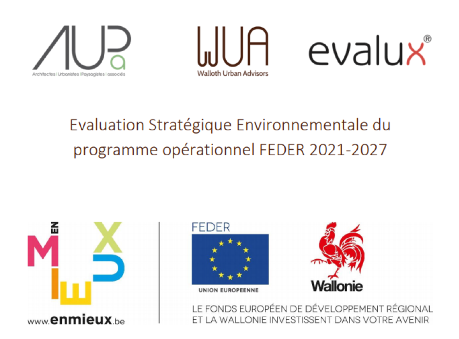 Réalisation D'une ESE Du Projet De Programme Opérationnel FEDER 21-27 ...